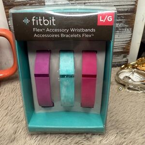 Fitbit Flex Wristbands - Purple, Teal, Pink